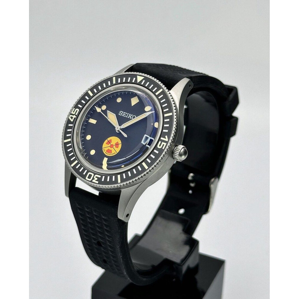 Custom Seiko Mod Fifty Fathoms No Rad w Date 40mm